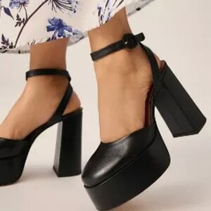 NIB Maeve by Anthropolgie Platform Mary Jane Platforms